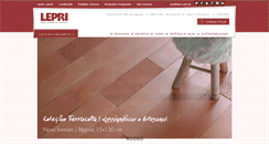Desktop Screenshot of lepri.com.br